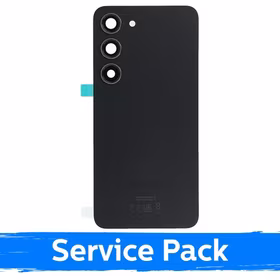 Aizmugurējais vāks saderīgs ar Samsung S911 S23 / Phantom Black / (Service Pack)