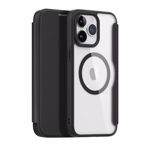 Dux Ducis Skin X Pro Magnētiskais Atveramais MagSafe apvalks iPhone 15 Pro - melns