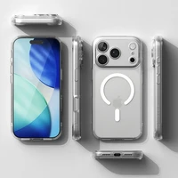 Ringke Fusion Magnētiskais MagSafe apvalks iPhone 17 Pro Max viedtālrunim – matēta apdare