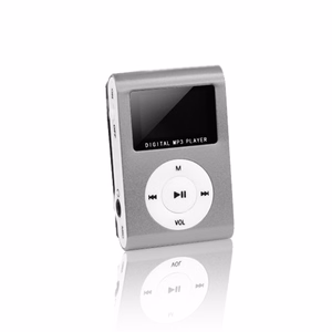 Setty MP3 с ЖК-экраном и наушниками серебристый