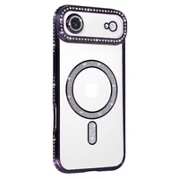 Viedtālruņa apvalks Bling Magsafe Case for Iphone 17 Air - violets