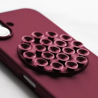 Silicone Stick case for iPhone 14 6,1" maroon