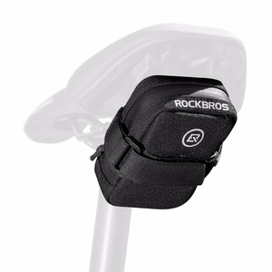 Rockbros mini sedla soma ar CO2 baloniņa turētāju - melns/zaļš
