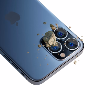 iPhone 13 Pro Max / 13 Pro 9H kameras stikls 3mk lēcas aizsardzībai Pro sērijas lēca - zelta