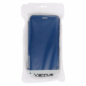 Book Vennus Elegance чехол для Iphone 12 Mini тёмно-синий