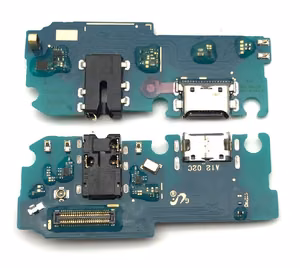 Flex Samsung A125 A12 2020/M127 M12 2021 priekš plugin, microphone, headphone connector original (service pack)