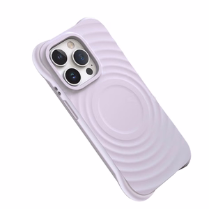 Viedtālruņa apvalks Circle Mag iPhone 13 Pro 6,1" - gaiši violetais