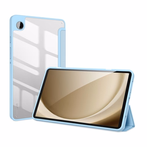 Dux Ducis Toby apvalks ar flip statīvu Samsung Galaxy Tab A9 8.7'' - zils