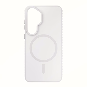 3mk Smoke MagCase balts – tālruņa vāciņš modelim Samsung Galaxy S26+