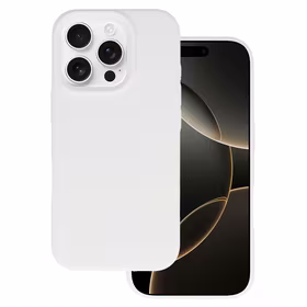 Tel Protect silikona viedtālruņa apvalks Iphone 16 Pro Max balts