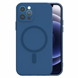 TEL PROTECT MagSilicone чехол для Iphone 12 тёмно-синий