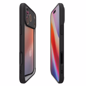 Spigen Ultra Hybrid viedtālruņa apvalks iPhone 17 Pro Max - Matēts melns