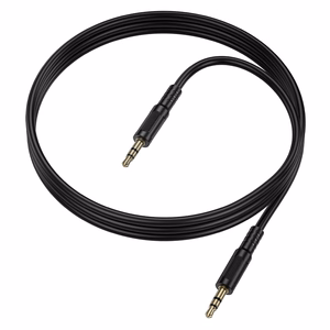 Borofone kabelis AUX BL25 Nice - jack 3,5mm uz jack 3,5mm - 1 metrs melns