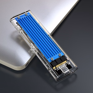 Orico TCM2-C3 M.2 NVMe uz USB-C 10Gb/s diska korpuss zils