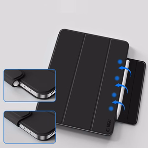 Чехол Tech-Protect Smartcase Magnetic для iPad 10.9” 2022 / iPad 11” 2025 - чёрный
