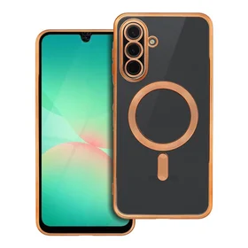 ELECTRO MAG COVER viedtālruņa apvalks saderīgs ar Magnētisko MagSafe SAMSUNG A26 zelta