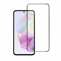 Aizsargstikls Blue Star - SAMSUNG A35 5G pilns sejas pārklājums - melns