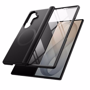 Tech-Protect Kevlar Aura vāciņš modelim Samsung Galaxy Z Fold 8 Ultra, saderīgs ar MagSafe – melns