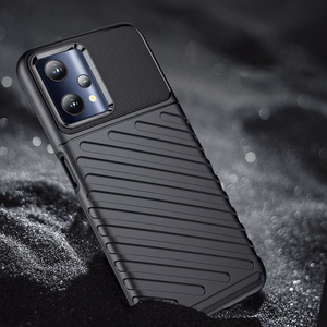Thunder Case гибкий бронированный чехол Realme 9 Pro чёрный