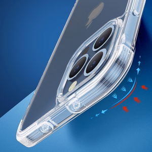 Joyroom Defender Series чехол для iPhone 13 Pro прочный с крючками и подставкой прозрачный (JR-BP955)