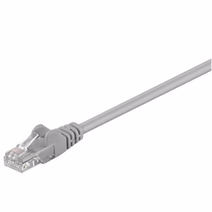 Goobay 68342 – tīkla komutācijas kabelis, CAT 5e, U/UTP, RJ45 (8P8C), pelēks
