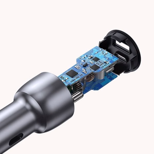 Ugreen auto lādētājs USB / USB Type C Quick Charge 3.0 Power Delivery 36W 3A pelēks (CD213 60980)