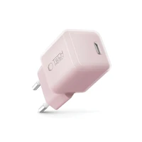 Tech-Protect NCM25 USB-C PD 25W sienas lādētājs - rozā