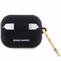 Hello Kitty silikona 3D Kitty galvas apvalks AirPods Pro 2 (2022/2023) - melns