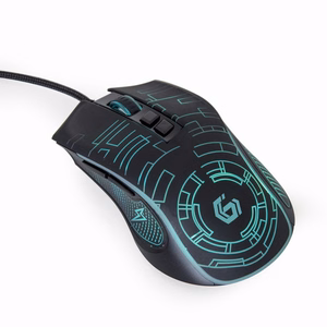 Gembird MUSG-RGB-01 pele labās rokas USB Type-A 3600 DPI