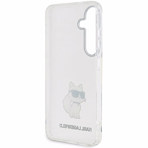 Karl Lagerfeld KLHCS24MHNCHTCT S24+ S926 caurspīdīgs cietais apvalks IML Choupette
