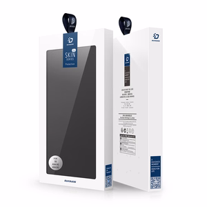 Dux Ducis Skin Pro viedtālruņa apvalks Samsung Galaxy A36 5G / A56 5G ar atveramu vāciņu un kartes slotu - melns