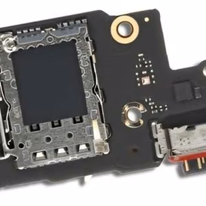 Flex Xiaomi Poco F6 ar uzlādes savienotāju un mikrofonu, SIM kartes kontakts oriģināls (service pack)