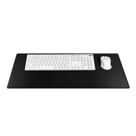 Spēļu peles un tastatūras paliktnis 700 x 300 x 2 mm melns