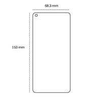 Aizsargstikls 2,5D Oppo Reno 7 5G