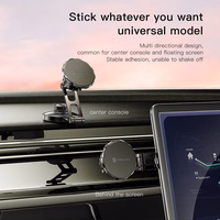 FORCELL F-GRIP IronSecure magnētiskais auto turētājs vējstiklam / paneļim melns