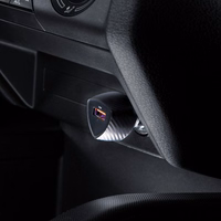 FORCELL F-ENERGY Carbon CC50-1A automašīnas lādētājs USB A QC3.0 3A 18W melns