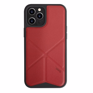Uniq Transforma viedtālruņa apvalks iPhone 12 Pro Max - sarkans