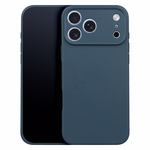 Silicon Box maciņš for iPhone 17 Pro Max 6,9" tumši zils