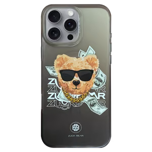 ZUCK BEAR HAROLD IPHONE 16 BLACK
