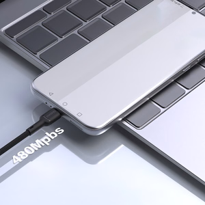 Dudao L9T 5A USB-A - USB-C kabelis 1m - melns