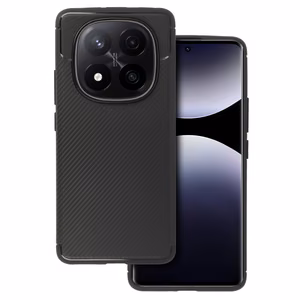 Tel Protect Carbon Elite viedtālruņa apvalks Xiaomi Redmi Note 14 Pro 5G melns
