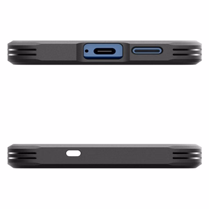 Spigen Tough Armor Magnētiskais viedtālruņa apvalks Samsung Galaxy S25 - melns