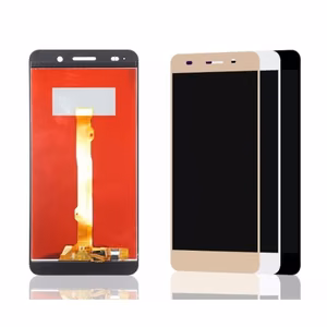 LCD Displejs Saderīgs ar Huawei Y5-II / Y6-II Compact Zeltains HQ