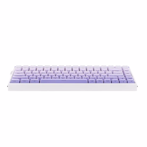 HERO84 HE White+Purple+Gradient+LIGHT JadeKing RGB AULA gasket tastatūra