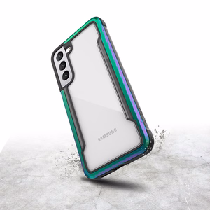 X-Doria Raptic Shield Pro vāciņš ierīcei Samsung Galaxy S22+ 5G, ar pretmikrobu aizsardzību, zaigojošs