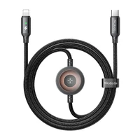 Mcdodo CA-5680 2 vienā USB-C uz Lightning kabelis + Apple Watch lādētājs, 36W, 1.5m