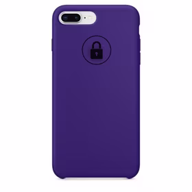 Phone Maciņš "Silicone Maciņš" priekš iPhone 7 Plus (8 Plus) / Ultra Violets / in package