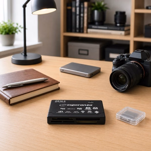 Esperanza EA119 karšu lasītājs melns USB 2.0