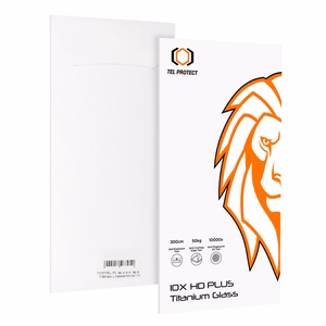 Rūdīts stikls Tel Protect 10X HD Plus Titanium iPhone 16 Pro Max (aploksne)