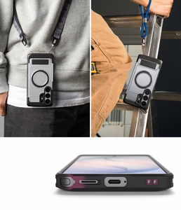 Ringke UX Magnetic MagSafe Maciņš for Samsung Galaxy S26 Ultra - Clear melns